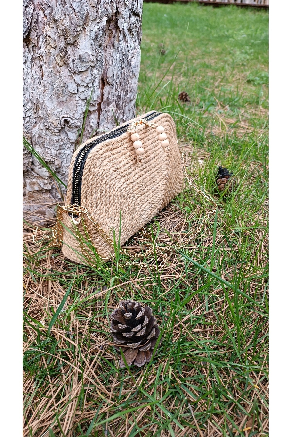 Strohtasche