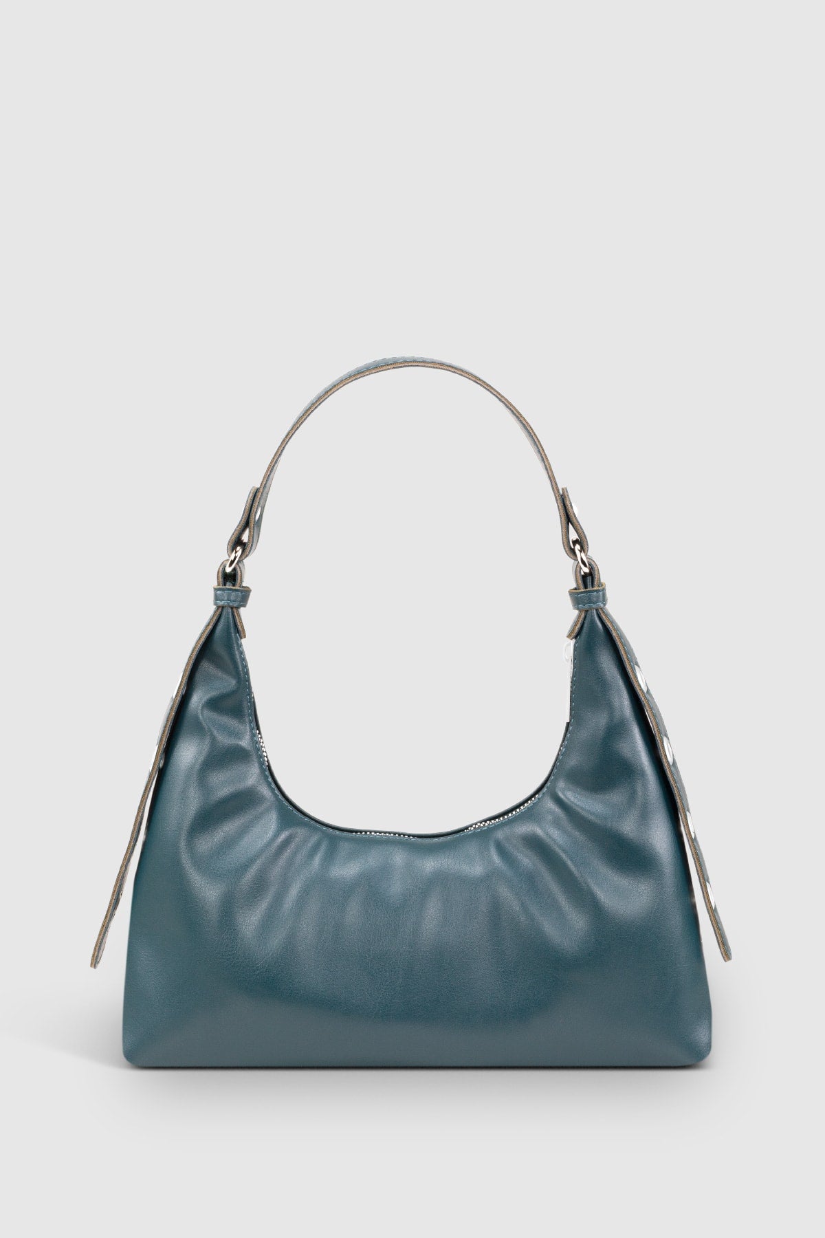 Damen Baguette-Tasche 205 in Petrolgrün