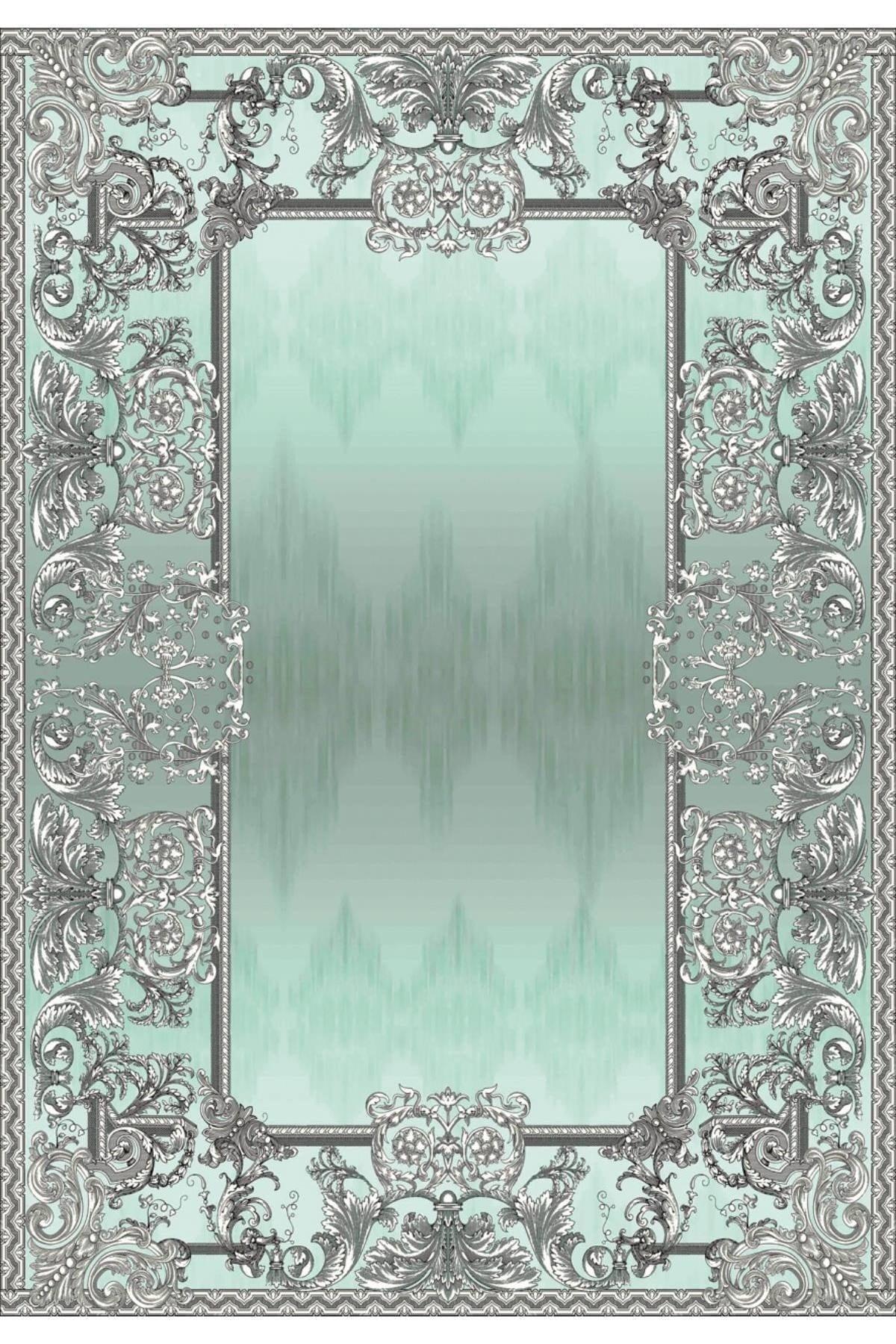 Classic Patterned Non-Slip Base Washable Set of 2 Bathroom Carpet Doormat Closet Set Kt-kzhk-82 - Swordslife