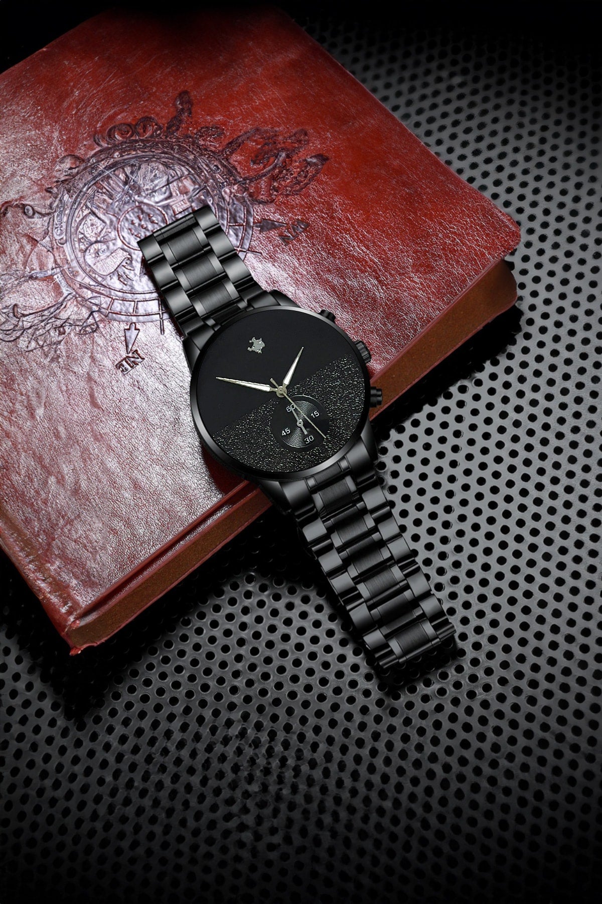 Herrenuhr Brille Parfüm Geschenkset 30-007