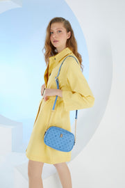Blue Monogram Women'S Shoulder Bag 05Po22Y1543