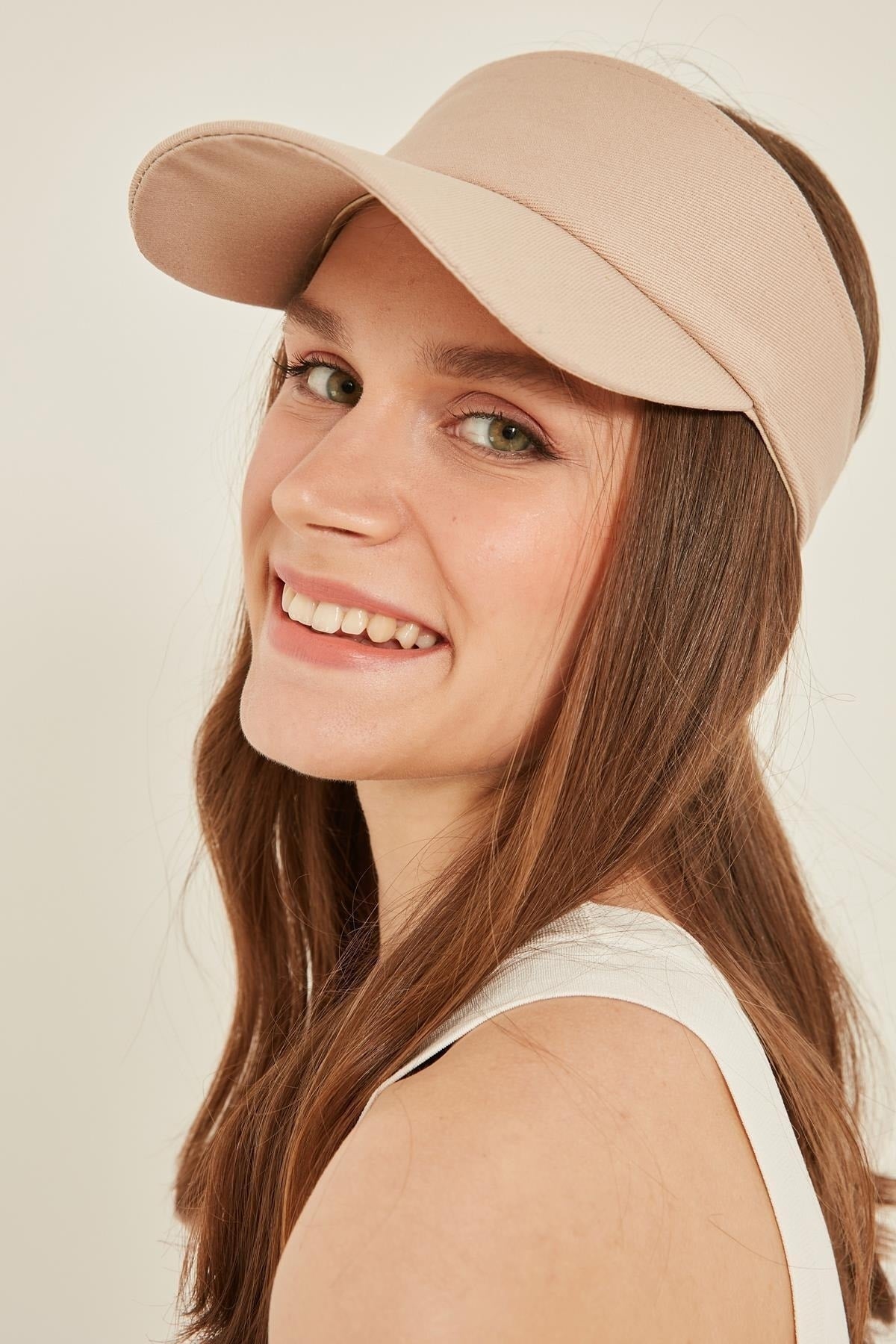 13363 Beige Tennismütze