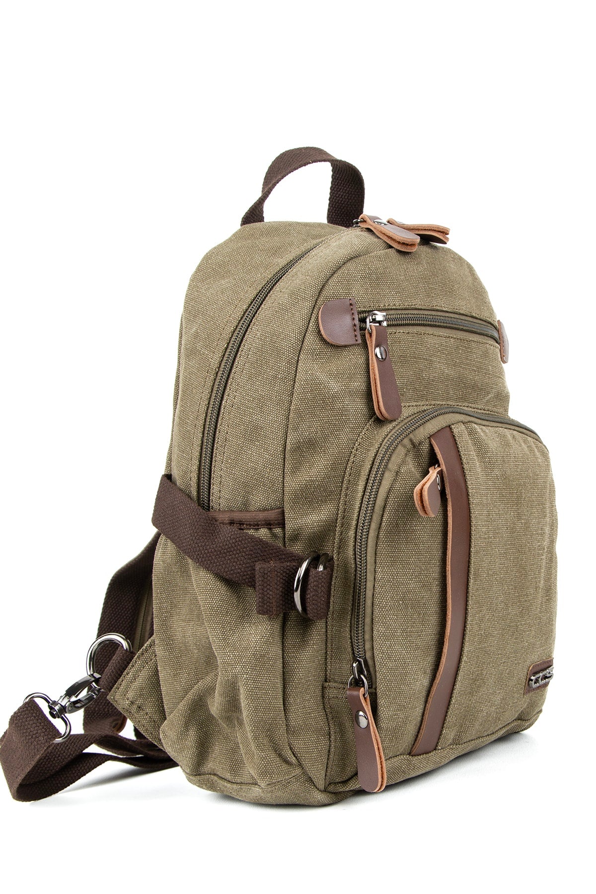 Canvas Stoff Kreuz - Rucksack