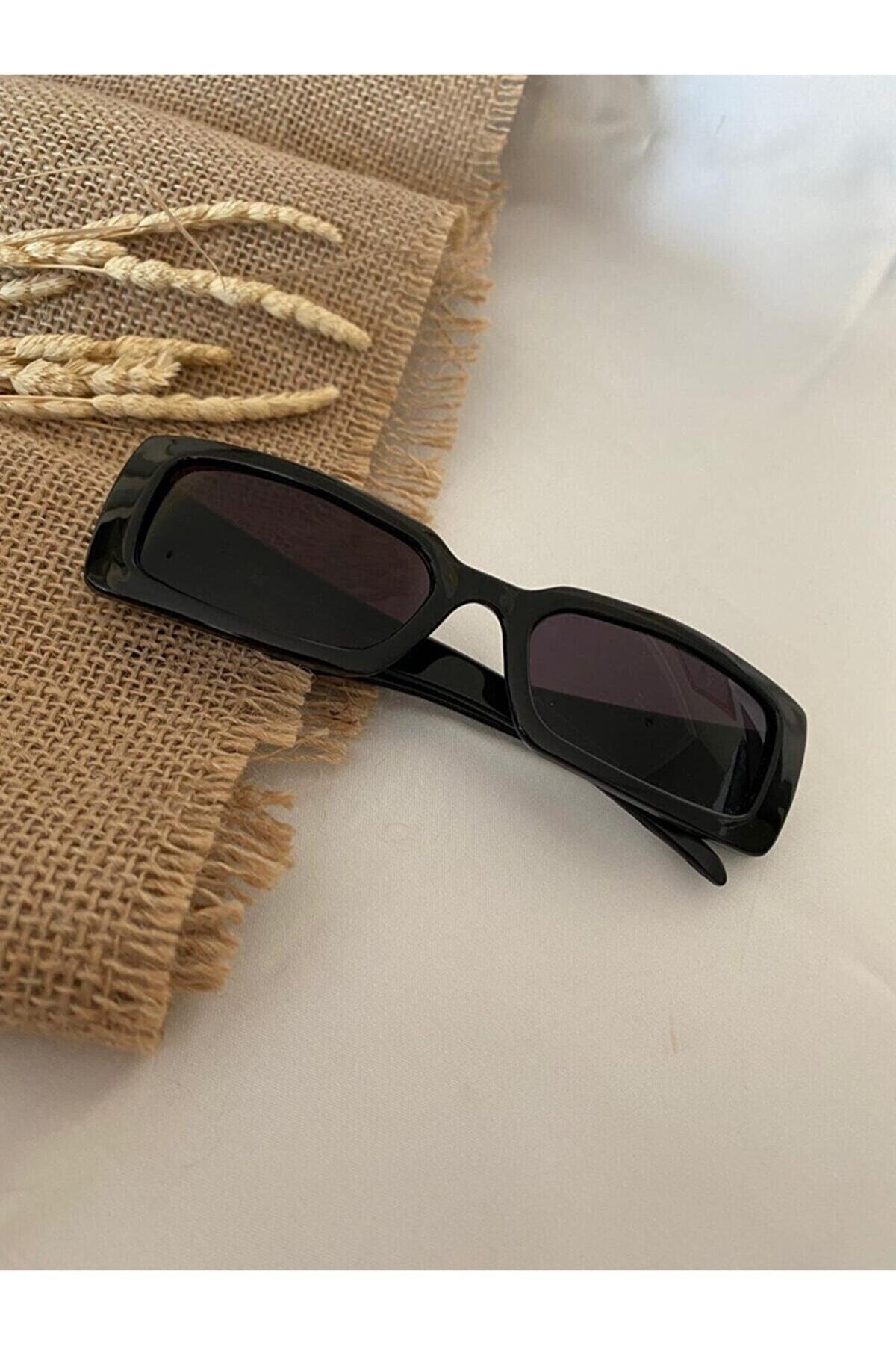 Unisex Vintage Modell Diamant Muster Detailreich Schwarz Honig Beige Sonnenbrille