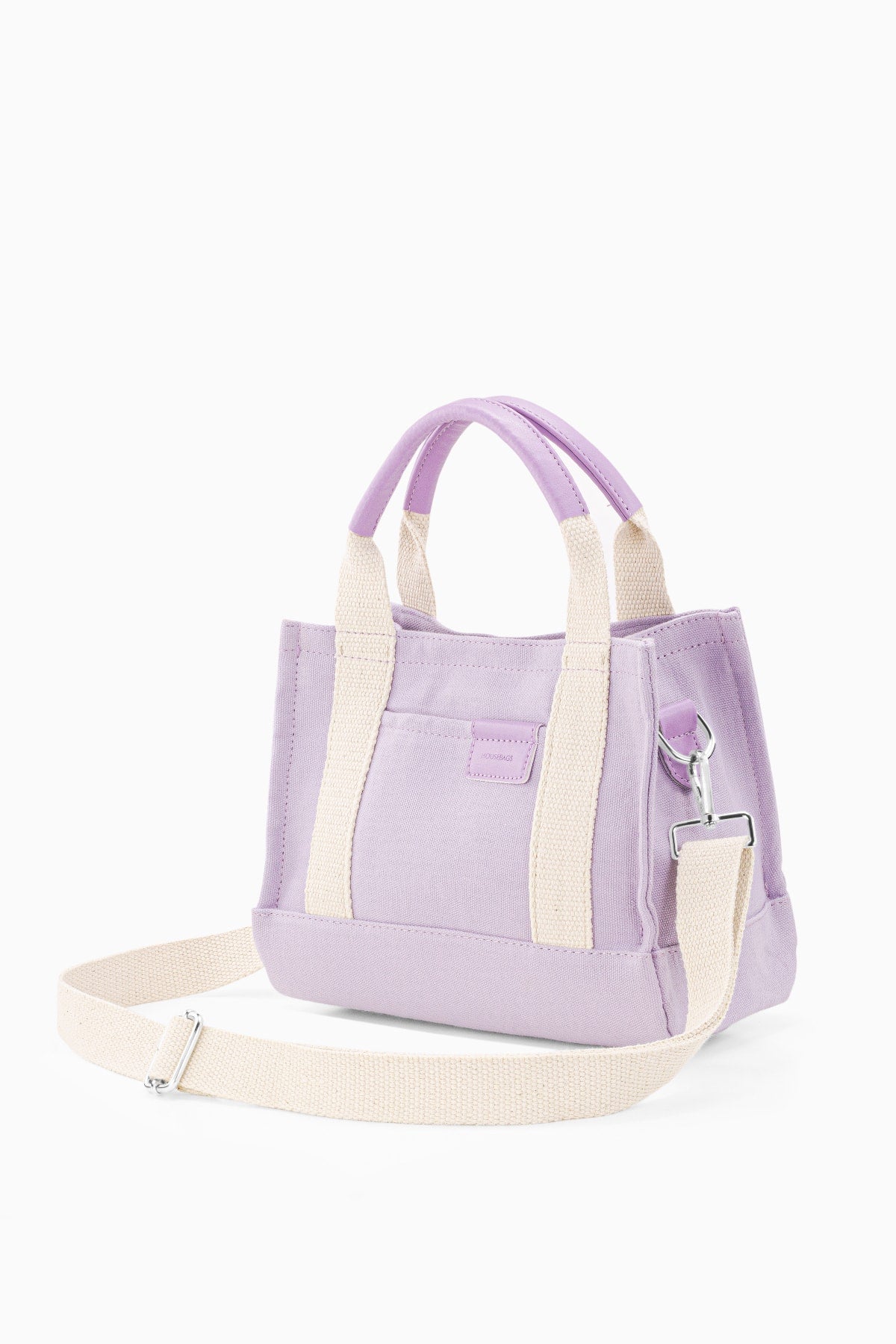 Lilafarbene Canvas-Tragetasche 232 für Damen