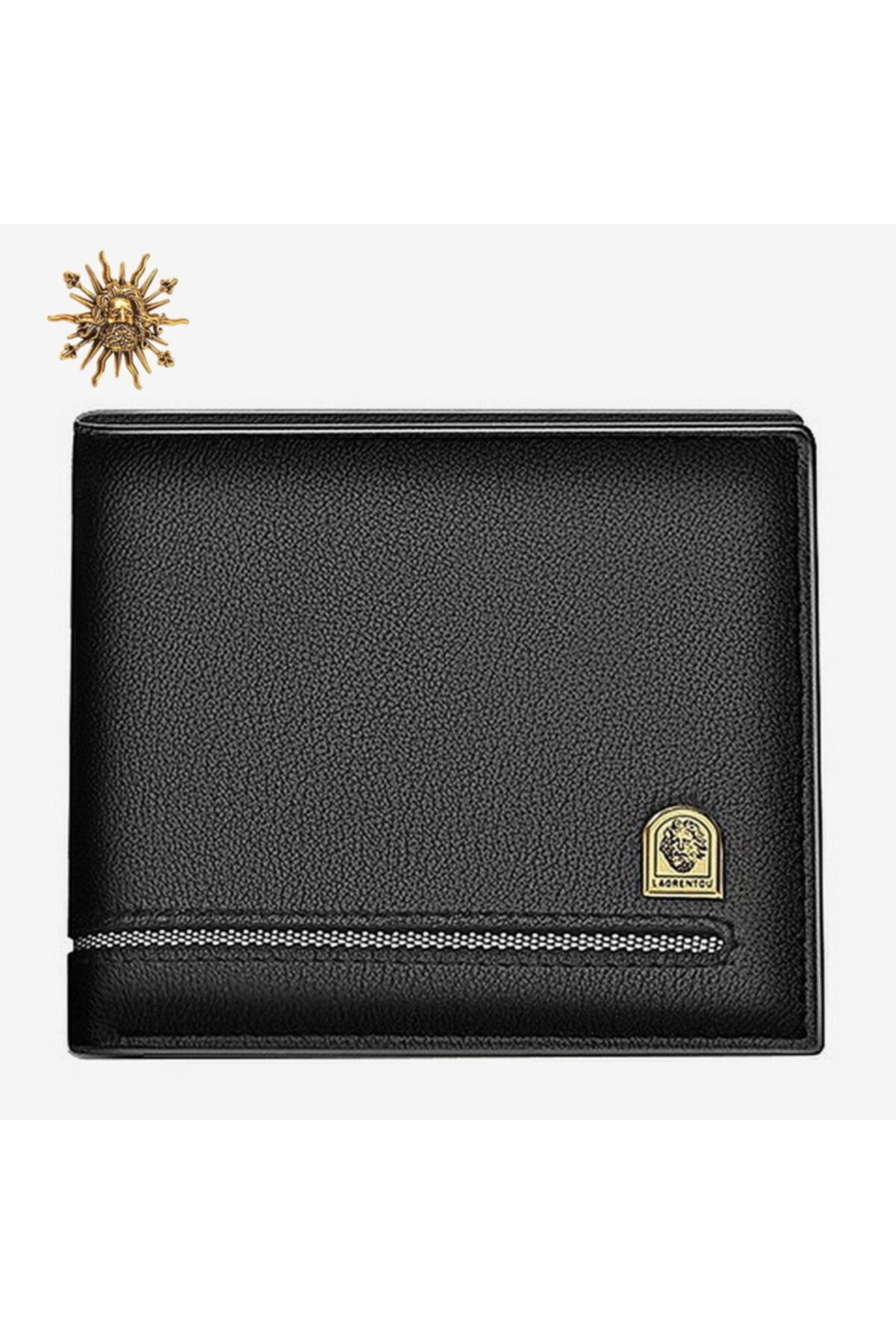 Made in Italy Echtleder Herren Geldbörse Herren Kartenhalter