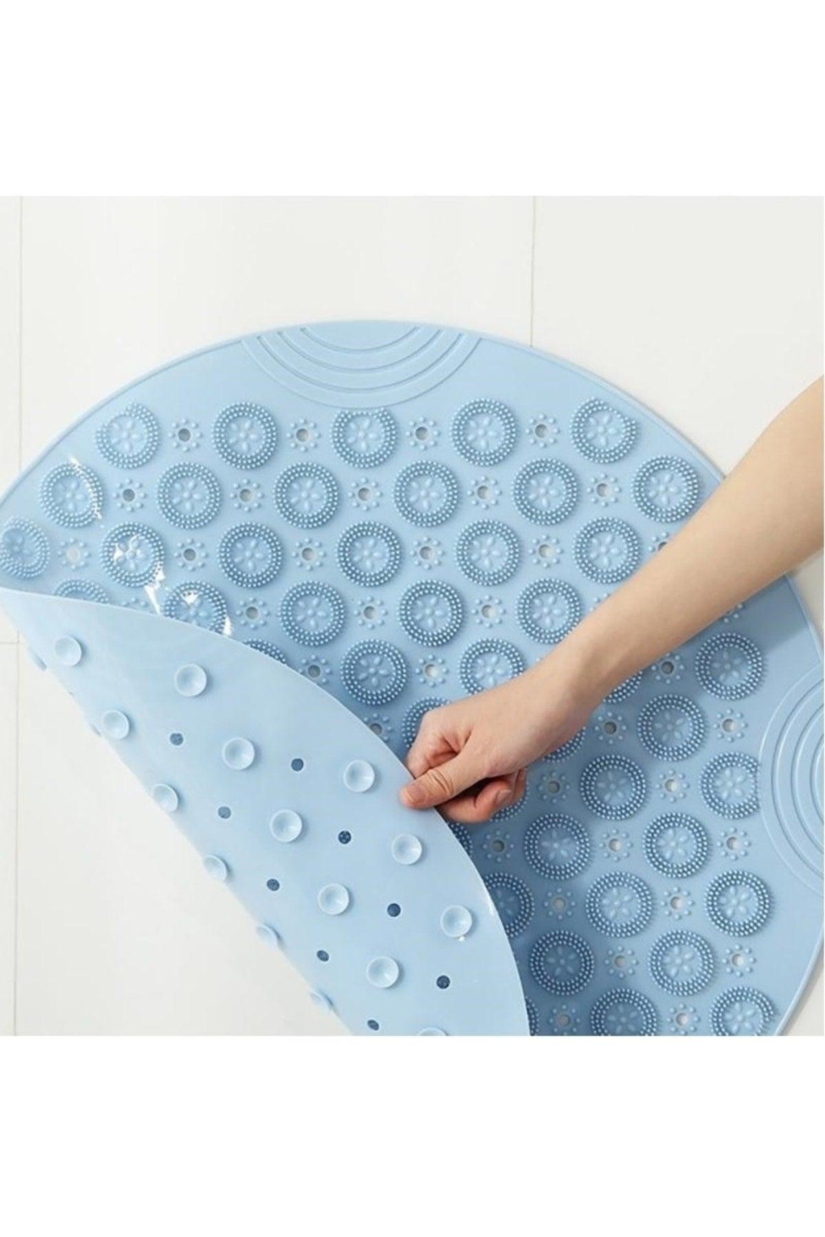Massage Bathroom Shower Non-Slip Mat Shower Cabin Mat with Silicone Suction Cup. Makes Non-Slip Foot Massage - Swordslife