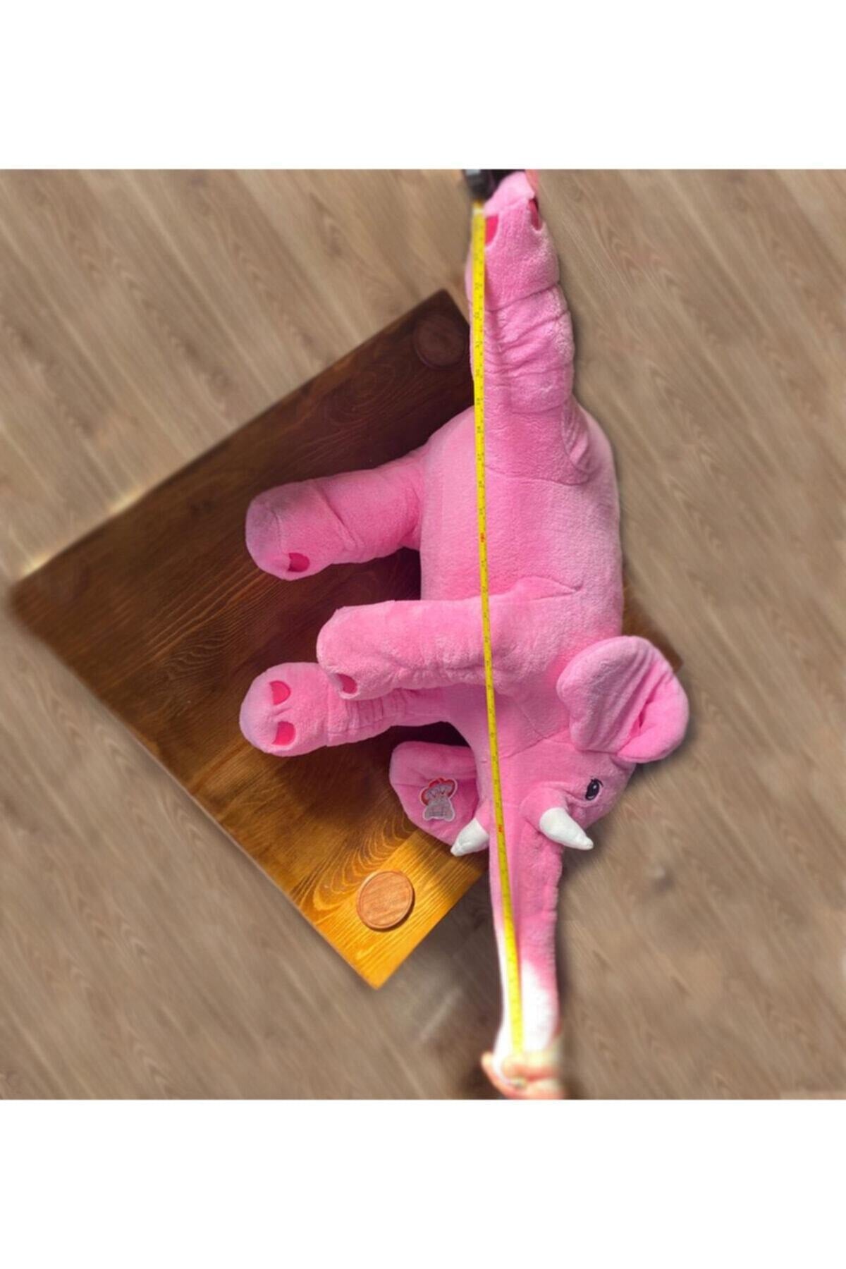 Weicher Schlafgefährte Rosa Elefant 90 cm groß