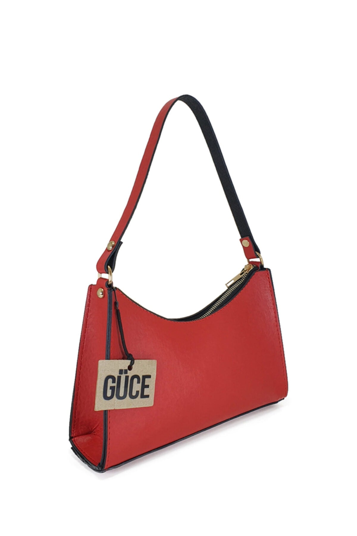 Rote Farbe Baguette Baguette Hand- und Schultertasche Gc009002