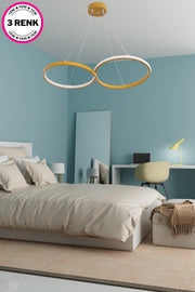 3 Colors Combustible Led Chandelier Nirvana - Swordslife