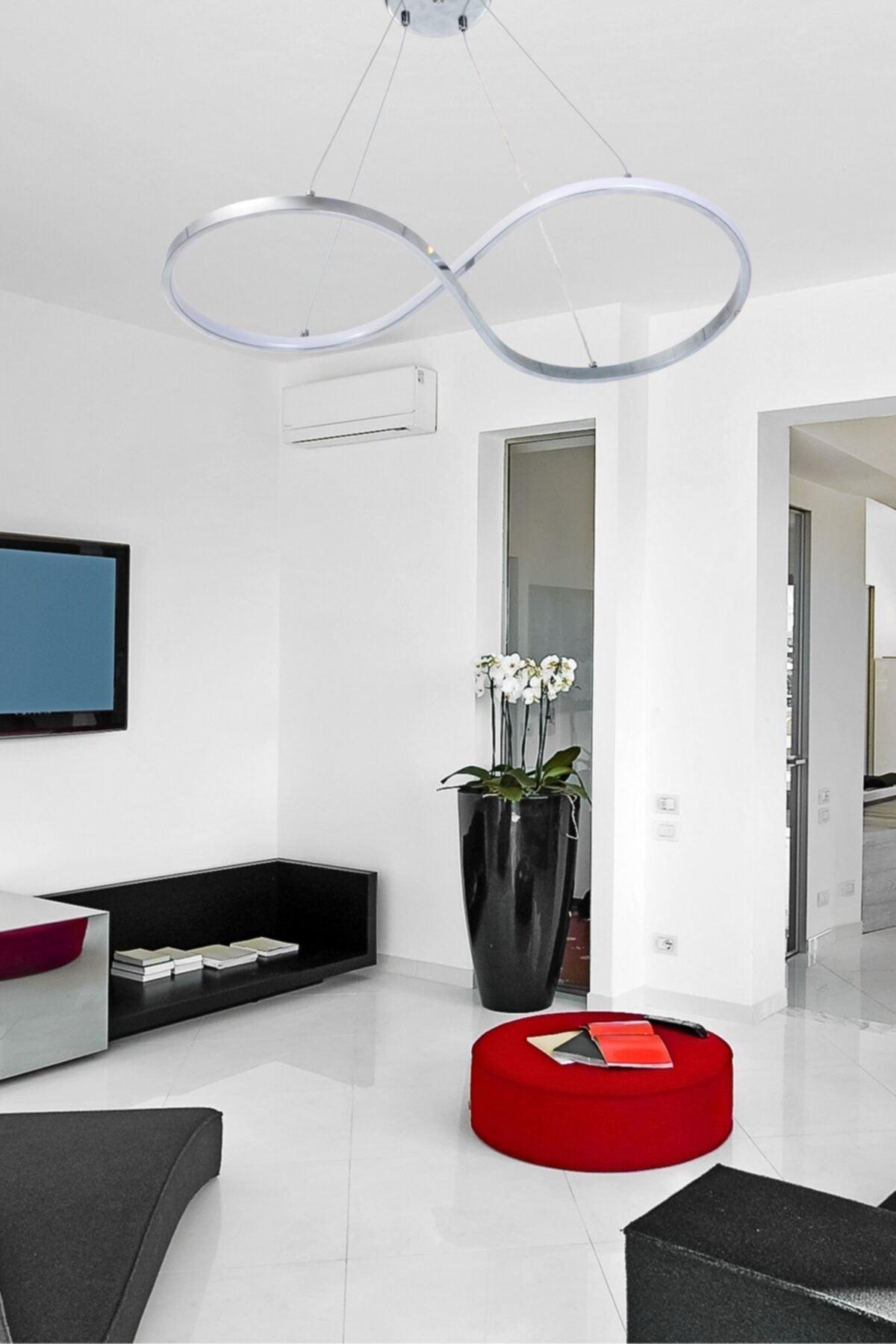 3 Colors Combustible (White Daylight Yellow) Led Chandelier - Swordslife