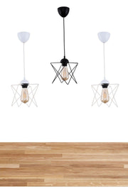 3 Pieces Special Combination Zigzag Chandelier - Swordslife