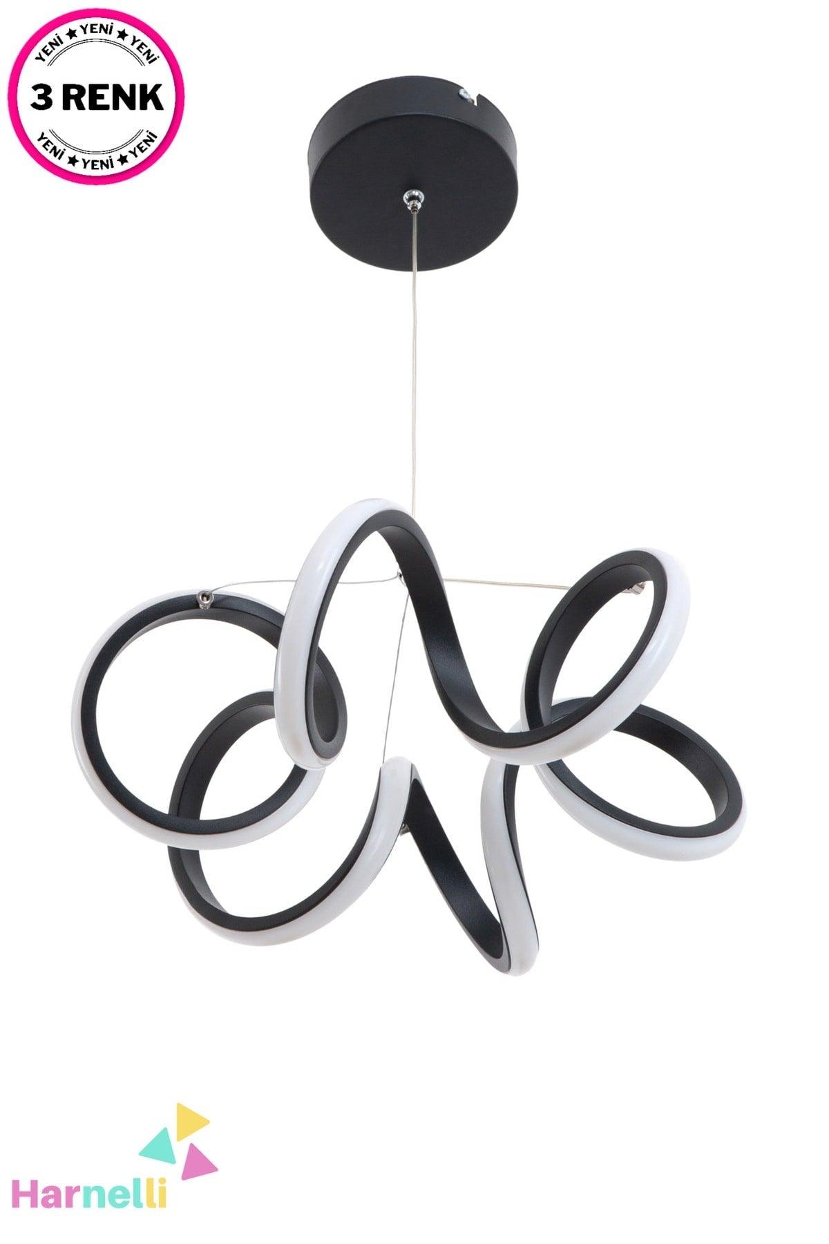 30 Cm Diameter 3 Colors Combustible Led Chandelier - Swordslife