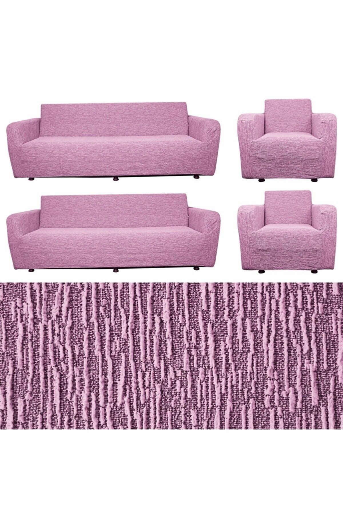 3+3+1+1 Stretch Elastic Flexible Washable Cotton Jacquard Sofa Cover Set Seat Cover - Swordslife