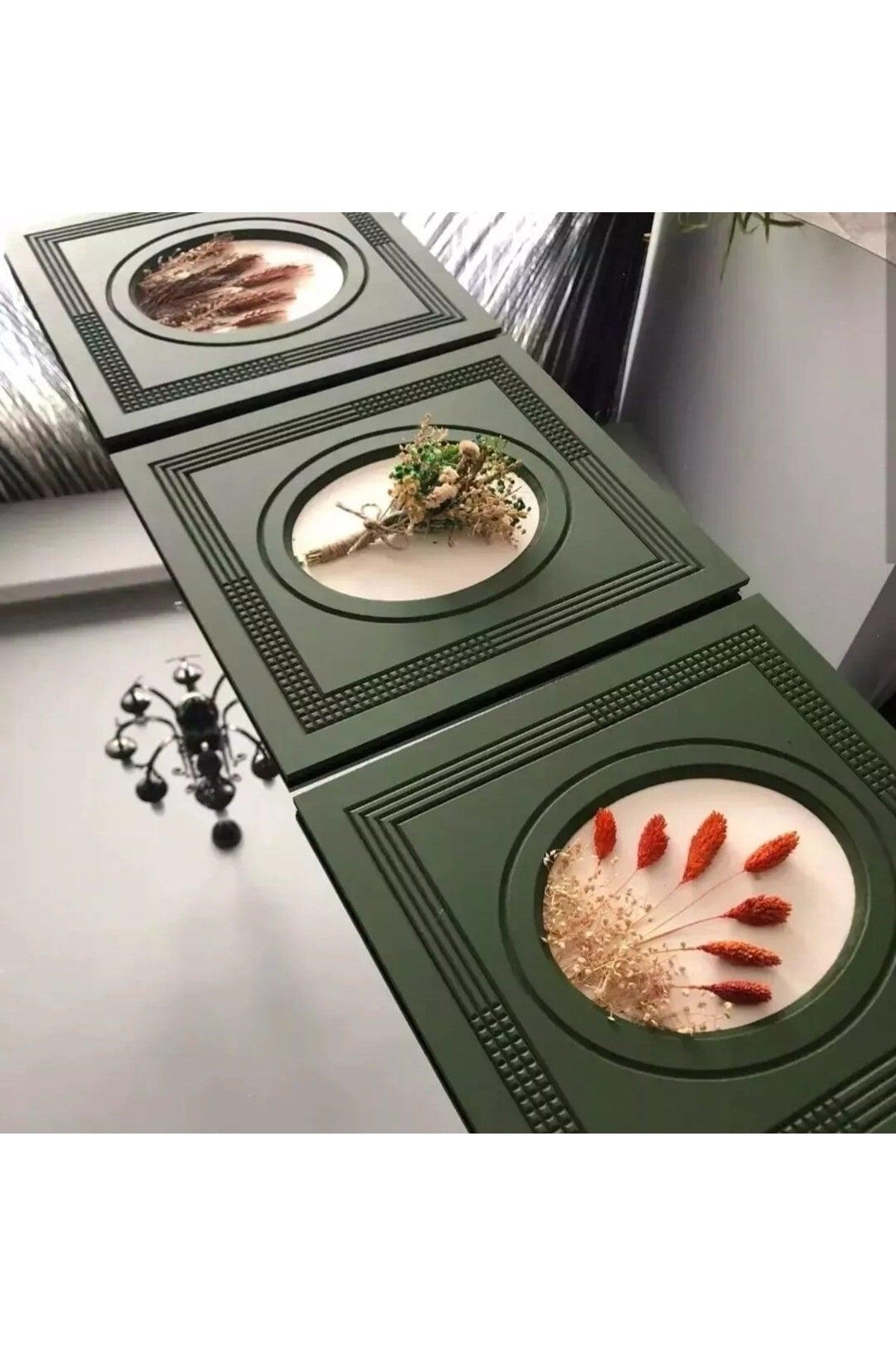 Decorative Wooden Frames in 33×31 Dimensions from Dried Flowers - Swordslife