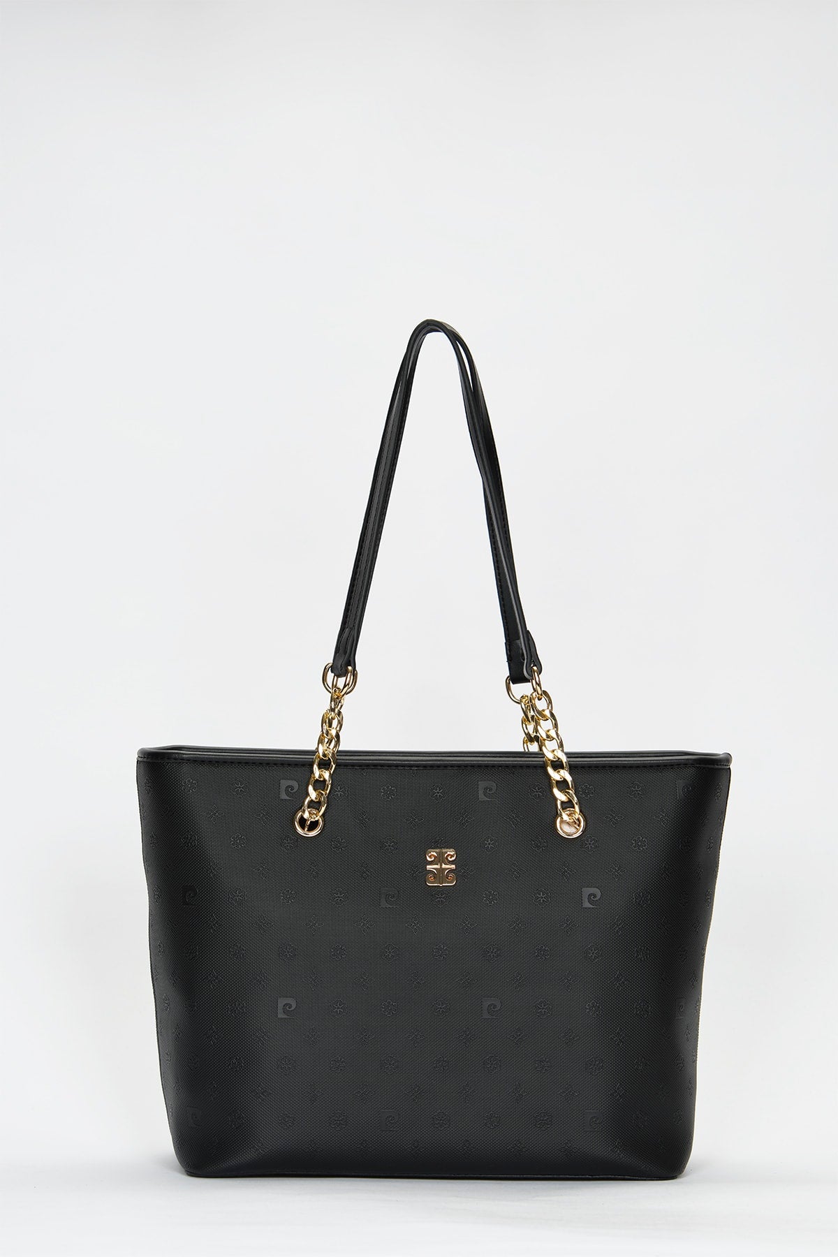 Print Schwarze Damen-Umhängetasche 05Po22Y1546