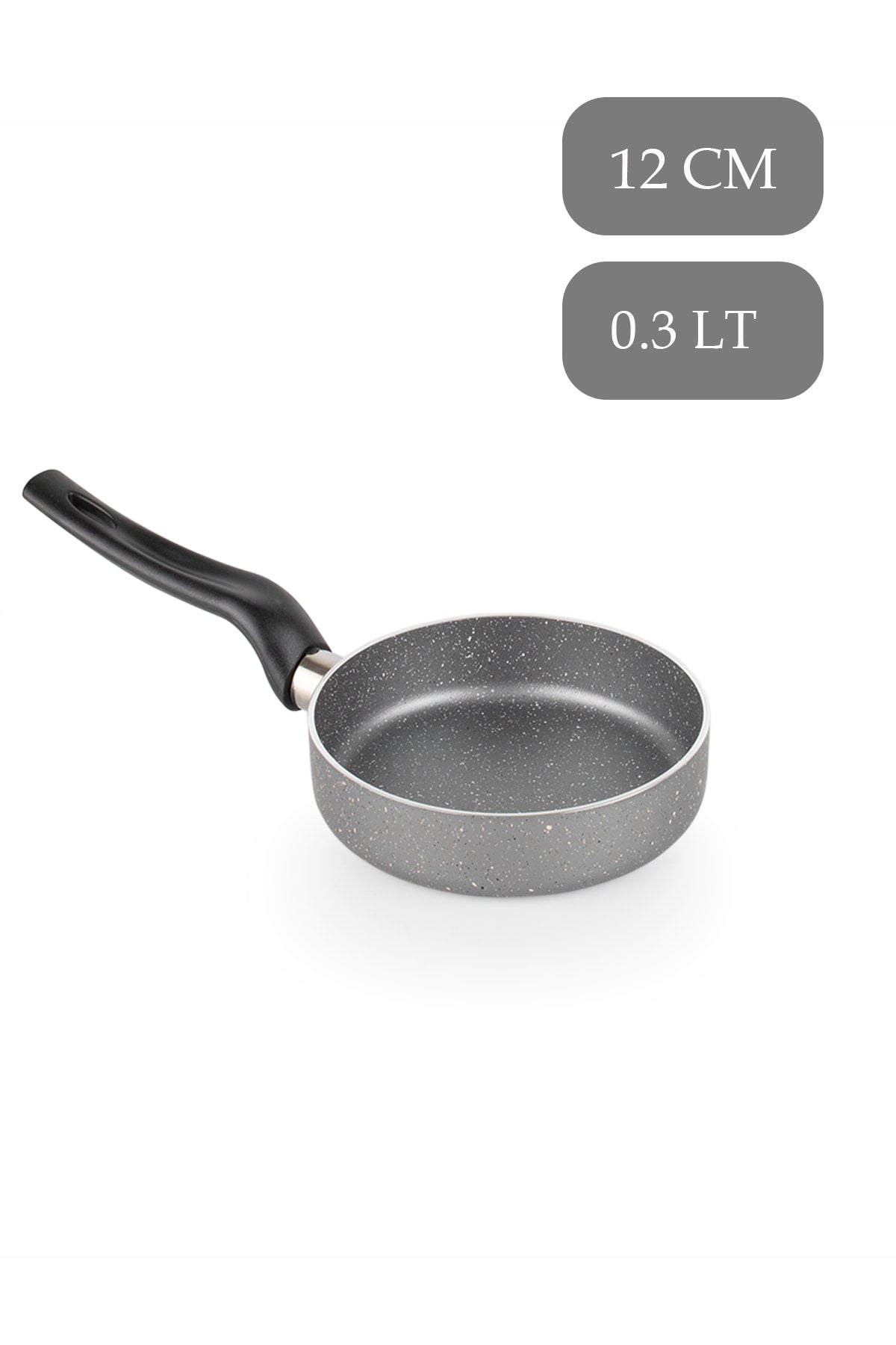 Mini-Kochgeschirr- und Pfannenset in Granitoptik – 6-teiliges Kochgeschirrset