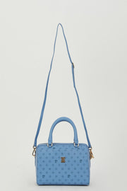 Blaue Monogramm Damen-Umhängetasche 05Po22K1701