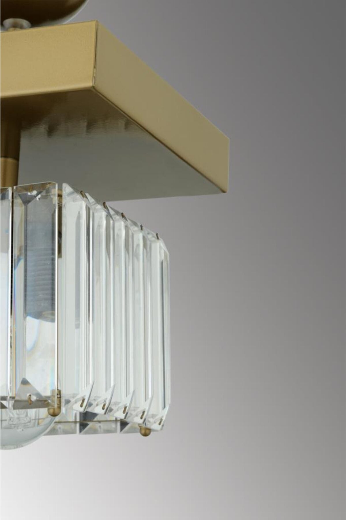 Lara Single Antique K-10 Kristallstein-Kronleuchter