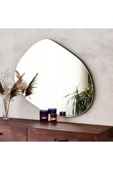 California Asymmetric Mirror Console Dresuar Hallway Decor Mirror 75*55 - Swordslife