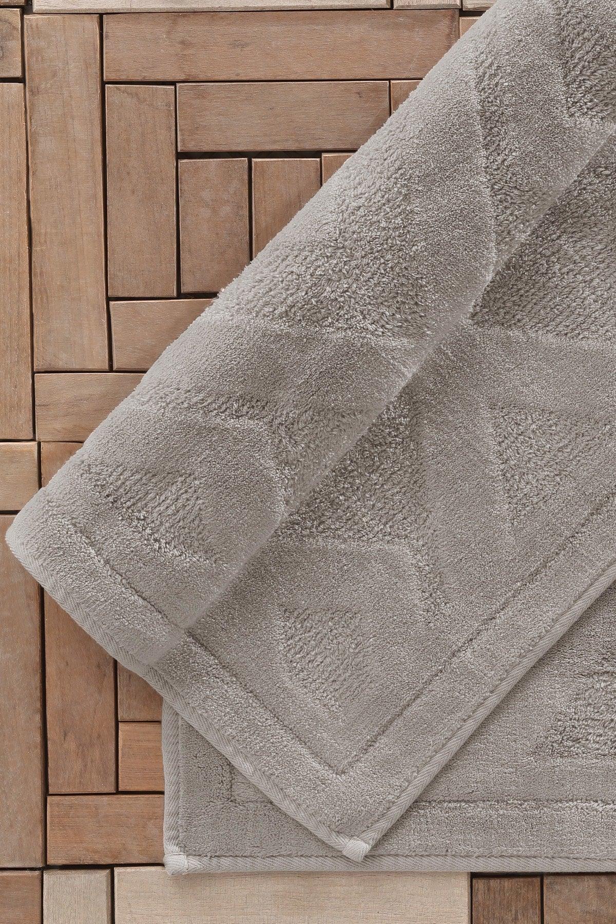 Milo Bath Mat Set - Gray - Swordslife