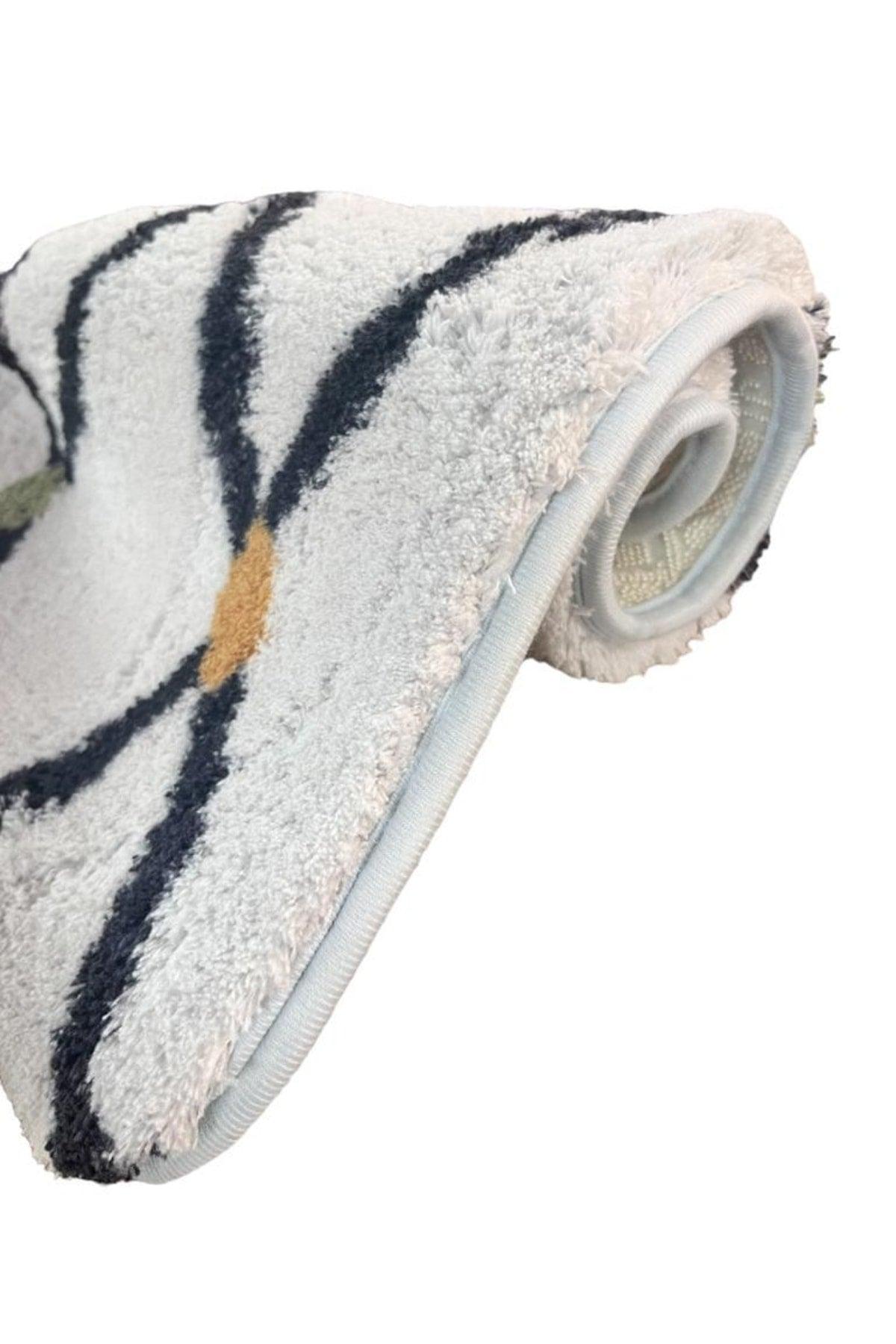 Post Carpet Plush Carpet Runner Diamond Pattern Non-Slip Base Machine Washable - Swordslife