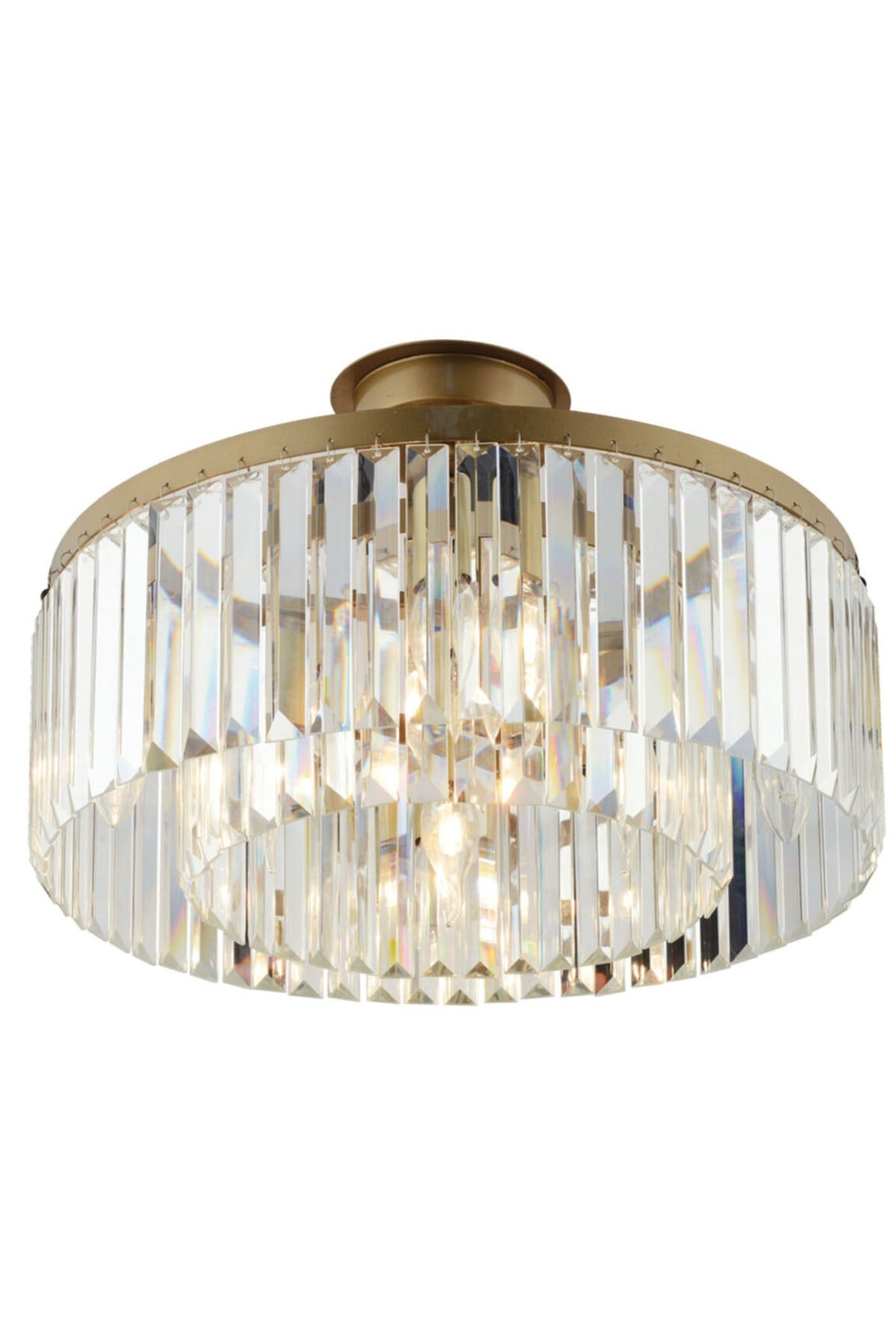 Canvas 45' Antiker Kristallstein Modernes Design Kristall Wohnzimmer Kronleuchter