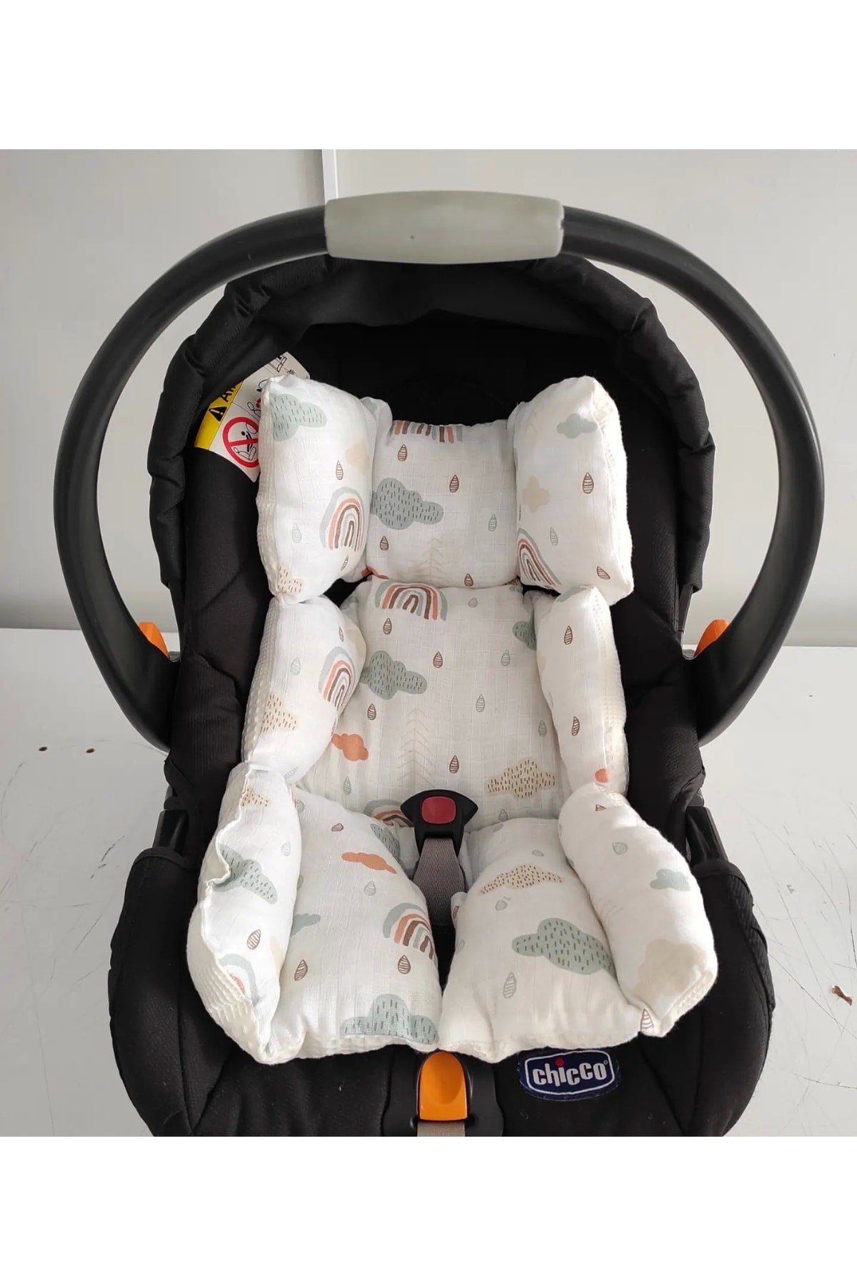 Kinderwagenbezug und Kinderwagenkissen