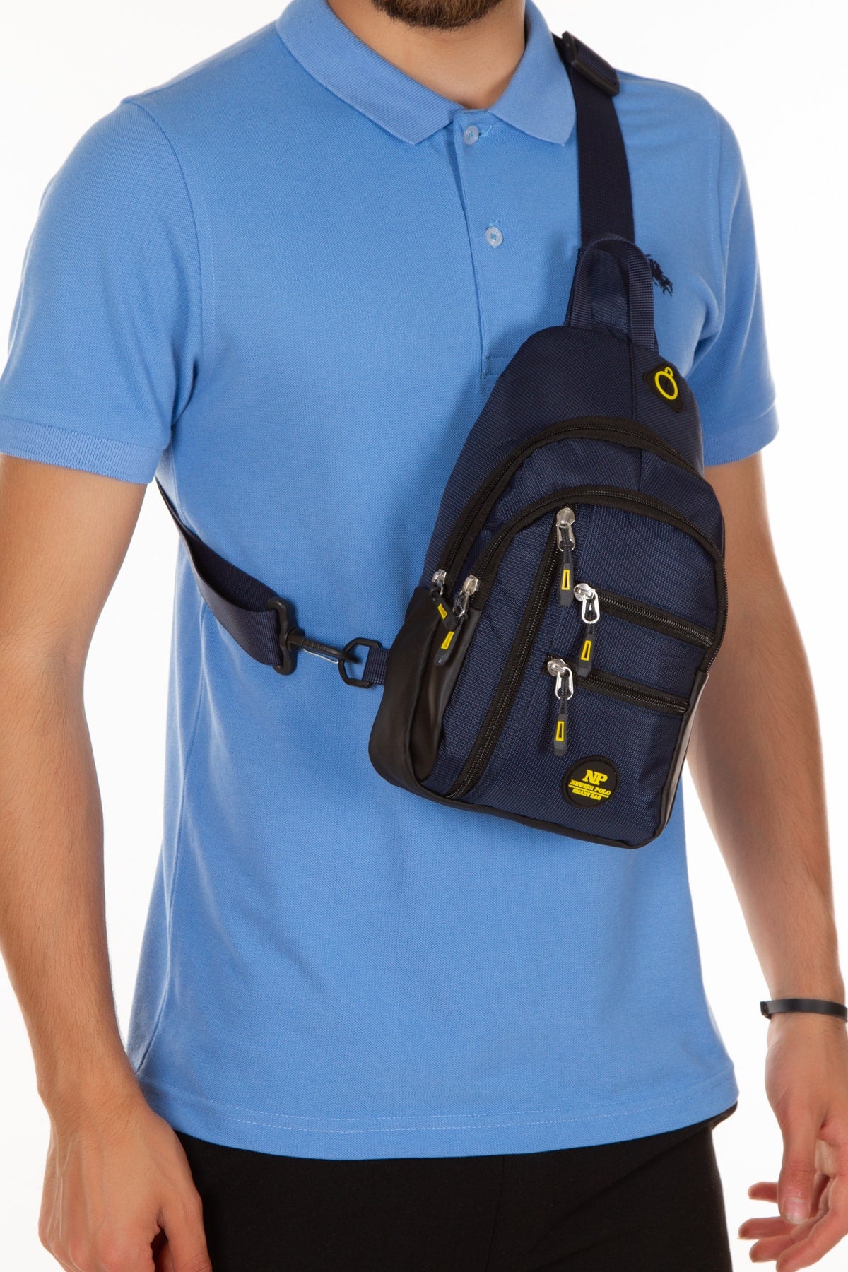 Unisex İMperteks Cross Shoulder And Waist Bag Suitable For Travel And Sports Use