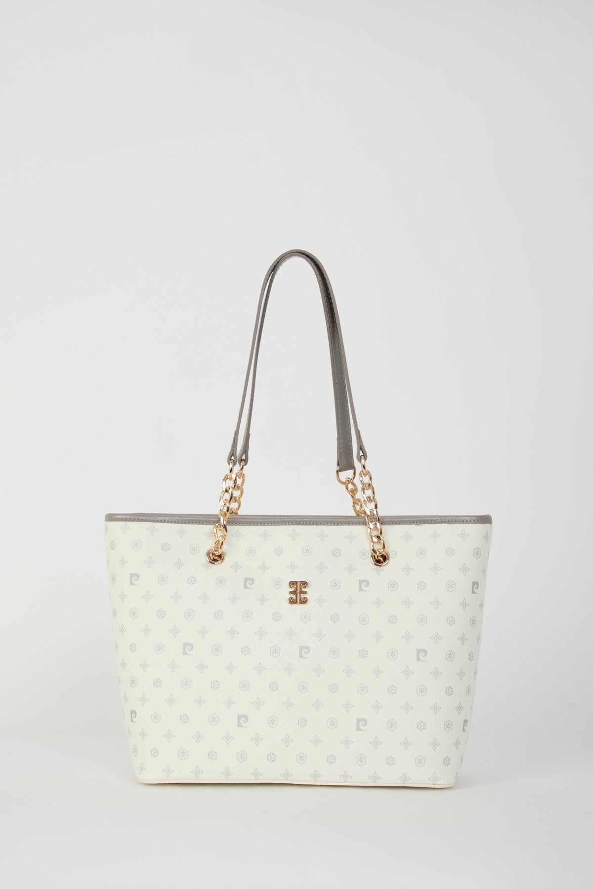 Weiße Monogramm Damen-Umhängetasche 05Po22Y1546