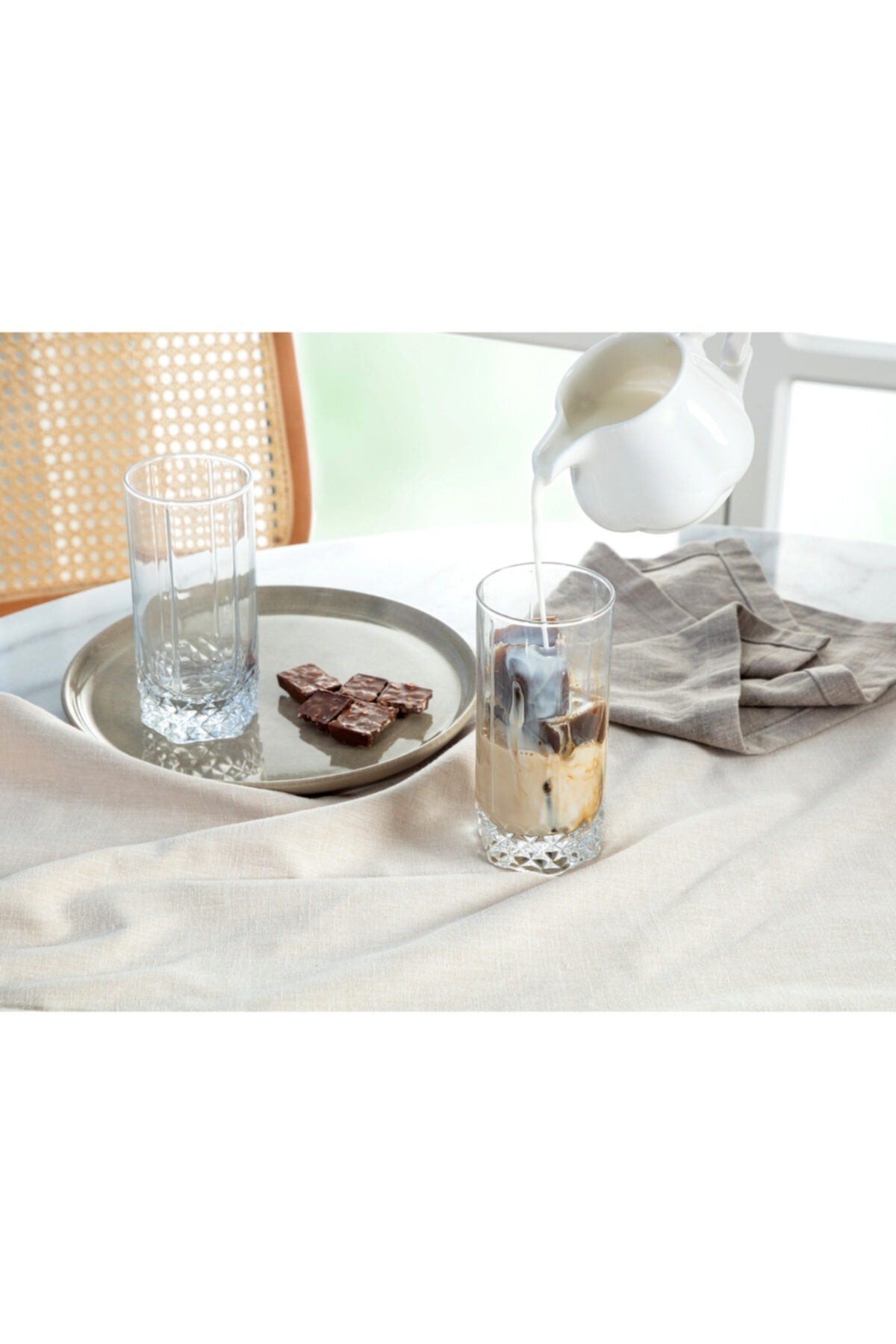 Pamella Set Of 4 Water Glasses - 290 Ml