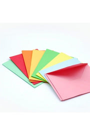 4 Colors 40 Pieces Colorful Letter Invitation Cards