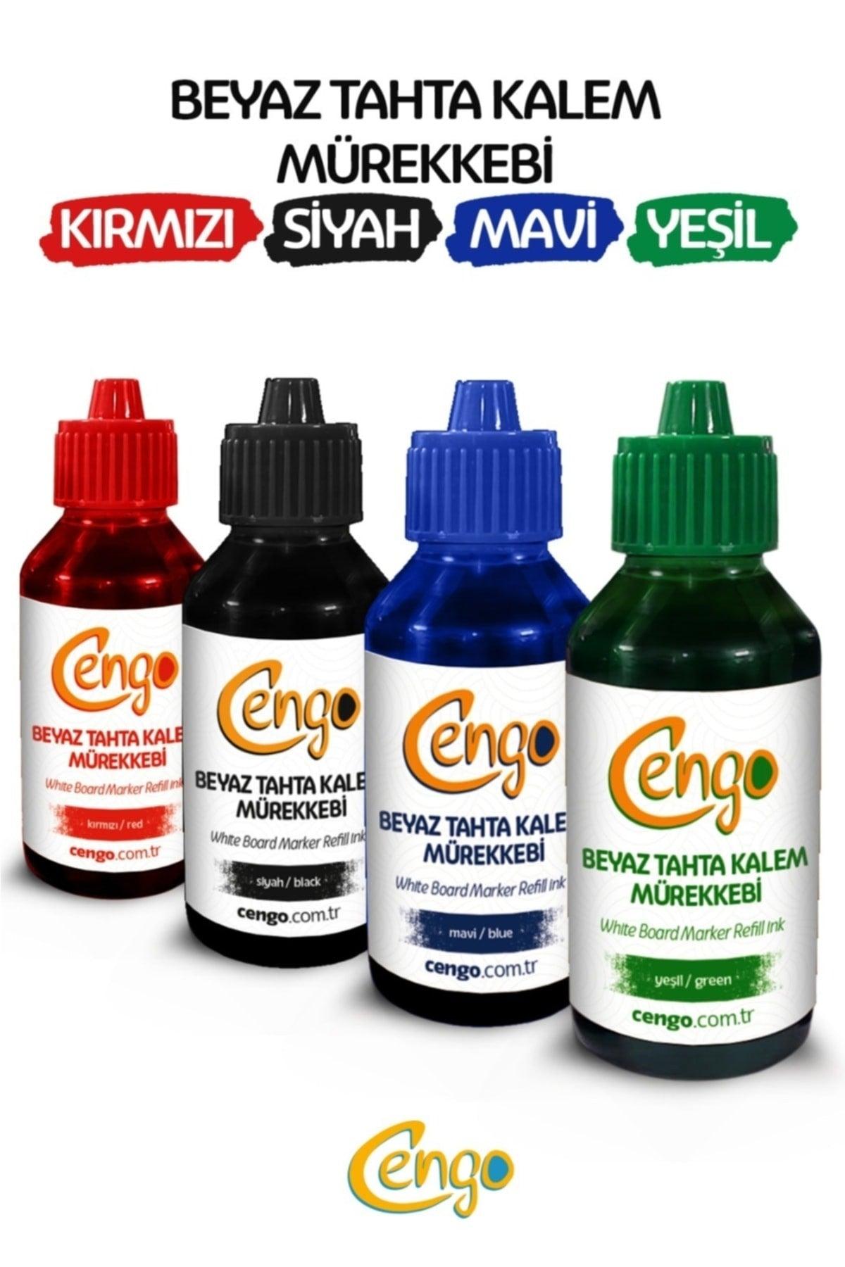 4 Colors - Whiteboard Pen Ink 100 ml