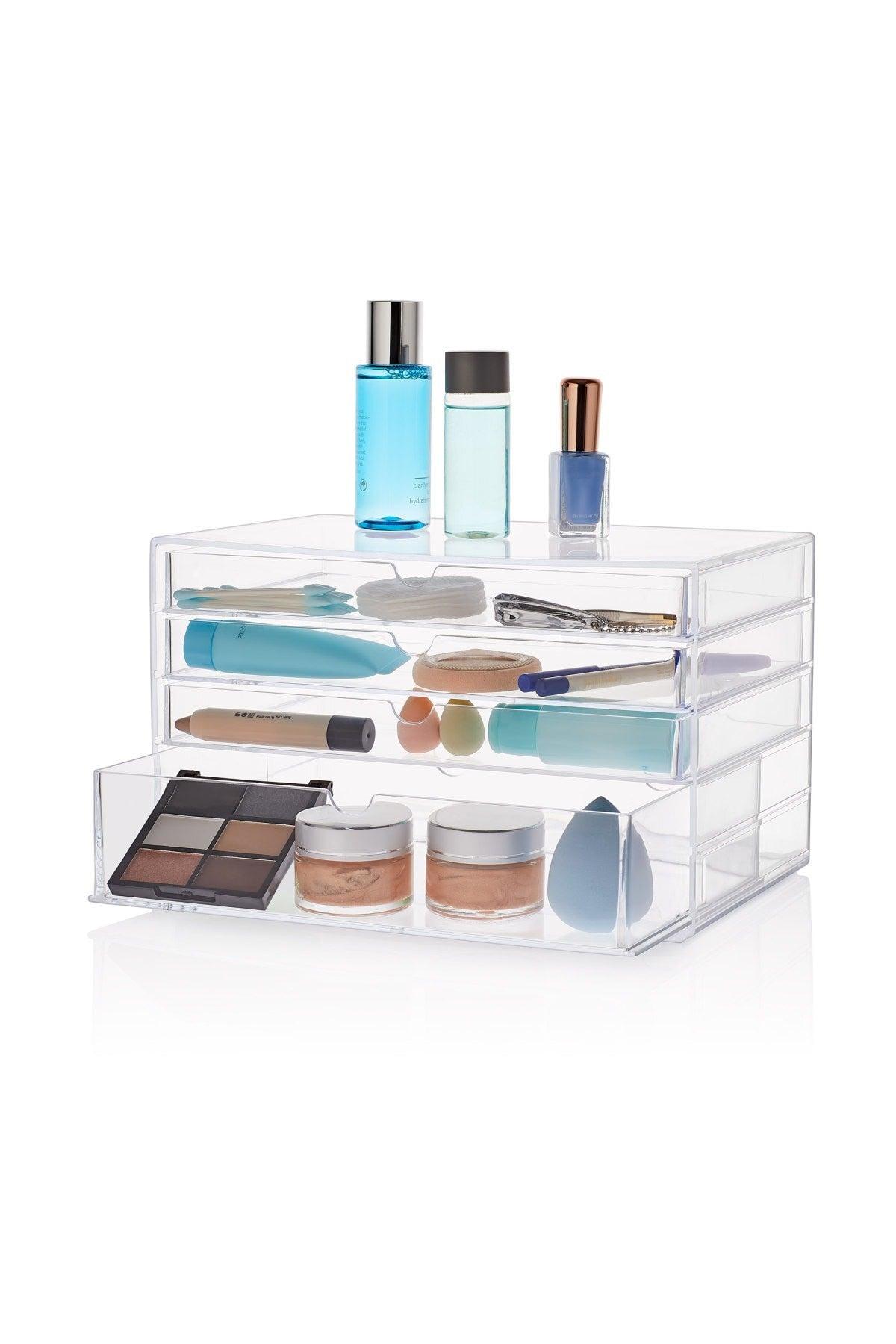 4 Drawer Makeup Organizer - Swordslife