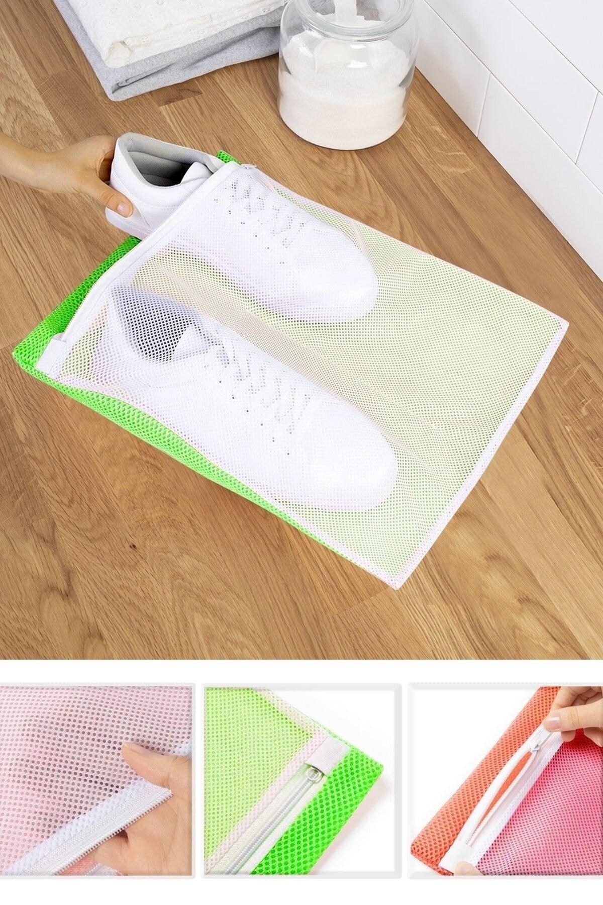4 Zippered Shoe Washing Nets - Swordslife