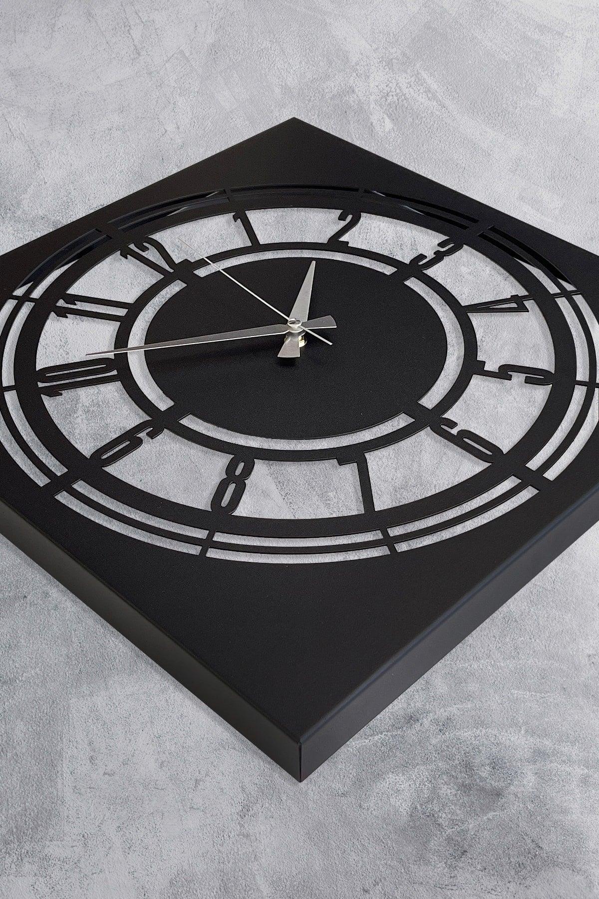 41 Cm Metal Material Flowing Seconds Silent Mechanism Decorative Wall Clock - Swordslife