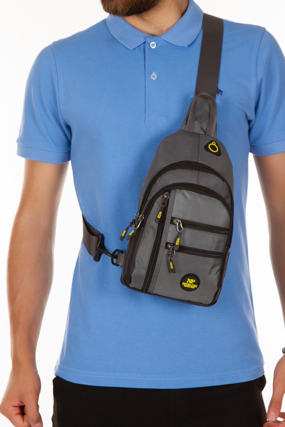 Unisex İMperteks Cross Shoulder And Waist Bag Suitable For Travel And Sports Use
