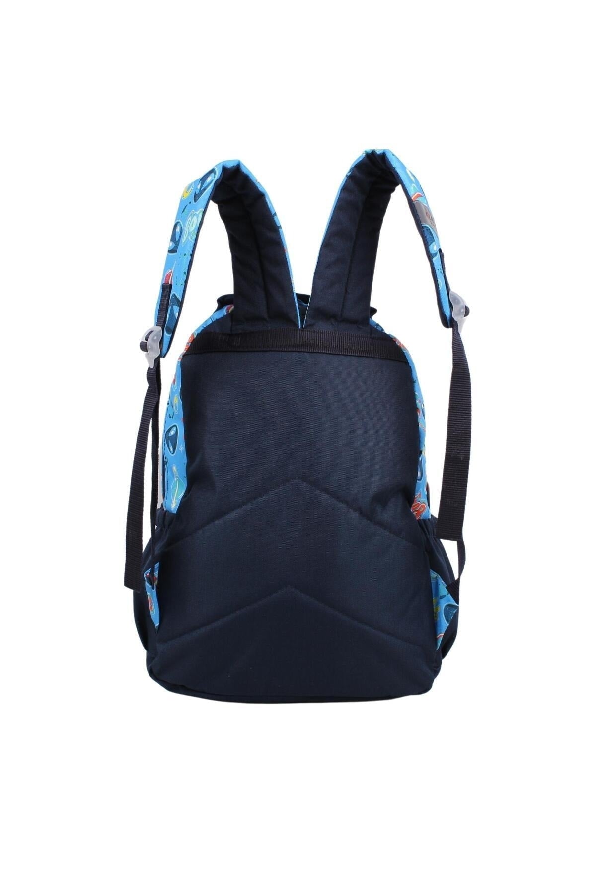 Patterned Primary School Backpack Nutrition + Pen Holder Set Of 3