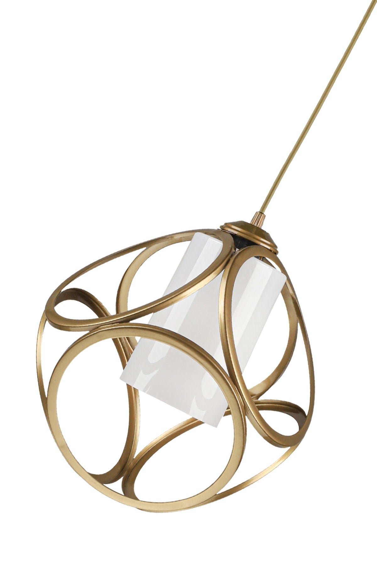 ثريا آيدن مفردة من الأكريليك الأبيض العتيق