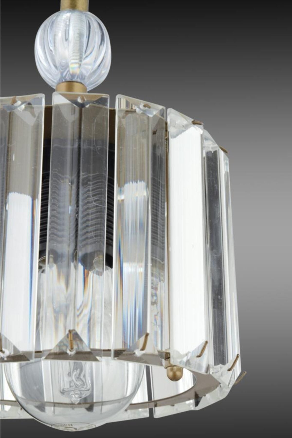 Dolunay Einzel-Trommelstein Y-10 Kristallstein-Kronleuchter