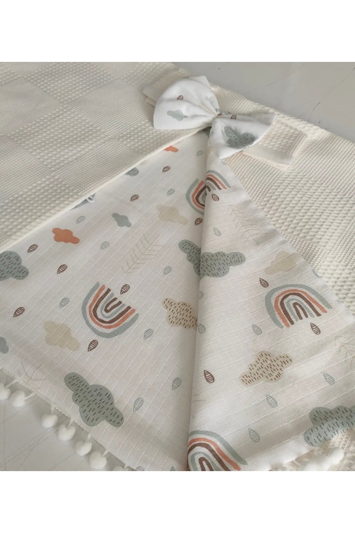 Kinderwagenbezug und Kinderwagenkissen