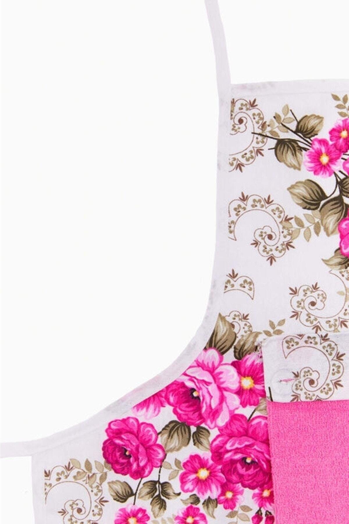 5 Pieces Stain Resistant Towel Kitchen Apron Set - Swordslife