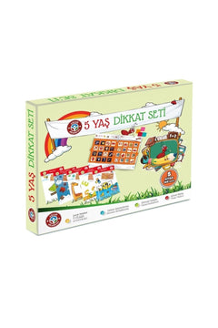 Educational activity set for 4 to 5 year olds