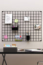 60x80 Metal Photo Hanger Wire Clipboard Black