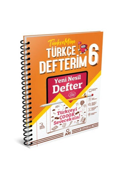 Grade 6 Turkish Language Notebook for MEB Curriculum