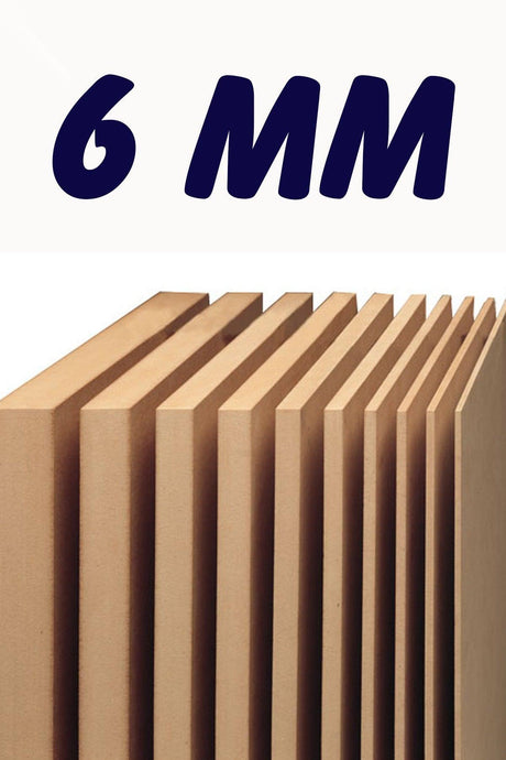 70x90 Cm MDF Board (6 mm)