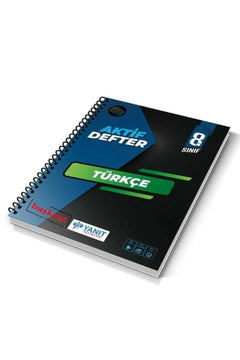 8th grade Turkish active learning notebook for classroom use