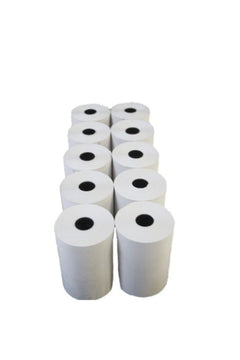80mm x 40m Thermal Receipt Paper Rolls, 100-Pack – High-Quality 48-55gsm Ticket and Restaurant Rolls