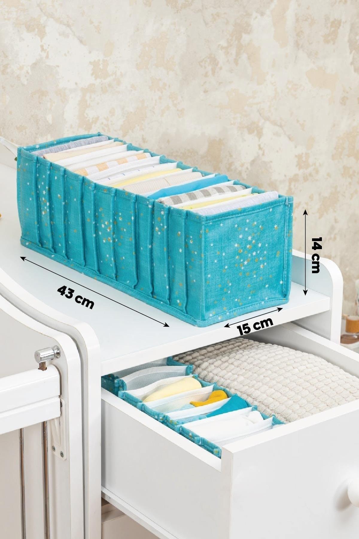 Accordion Wardrobe Drawer Organizer Organizer M 43x15x14cm - Swordslife