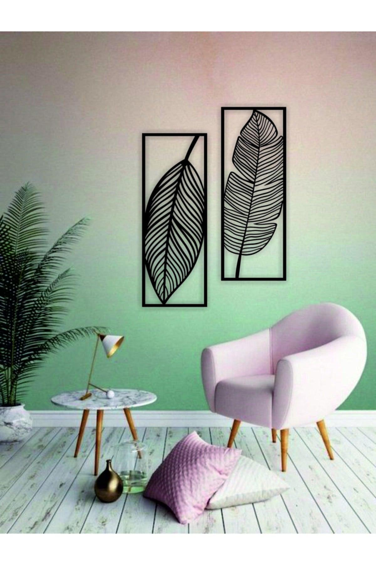 Opening Special 2-Leaf Decorative Wall Ornament - Swordslife